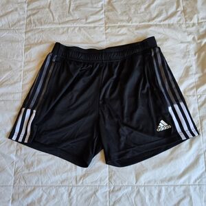Adidas Women's Black Shorts With Pockets